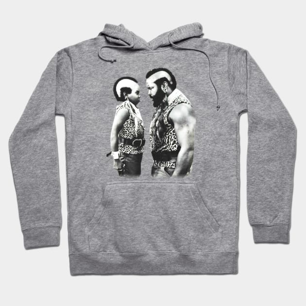 Mr T and little barracus Hoodie by cgros